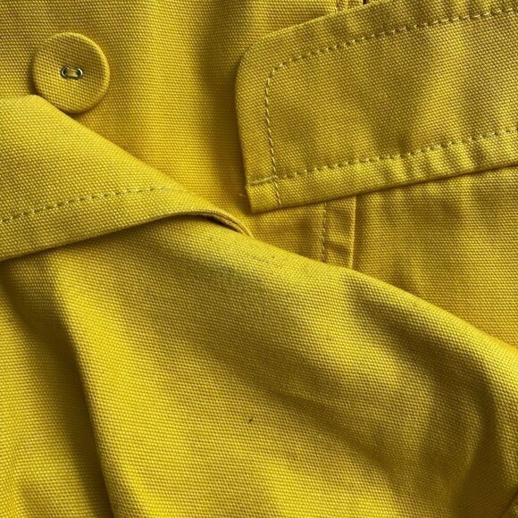 Old Navy Double Breast Pea Jacket | Yellow | L - Picture 8 of 8